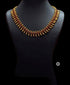 925 Gold plated Kempu necklace, Kemp Choker, South Indian Wedding Jewellery